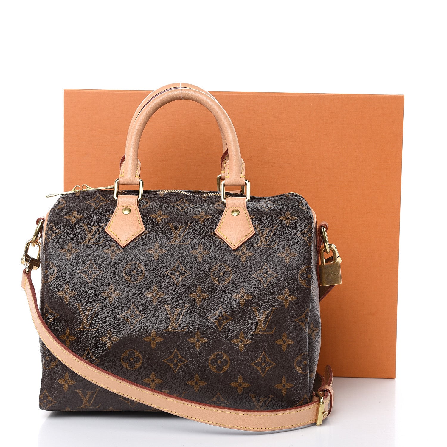 Louis Vuitton Monogram Speedy Bandouliere 25 13 of 13