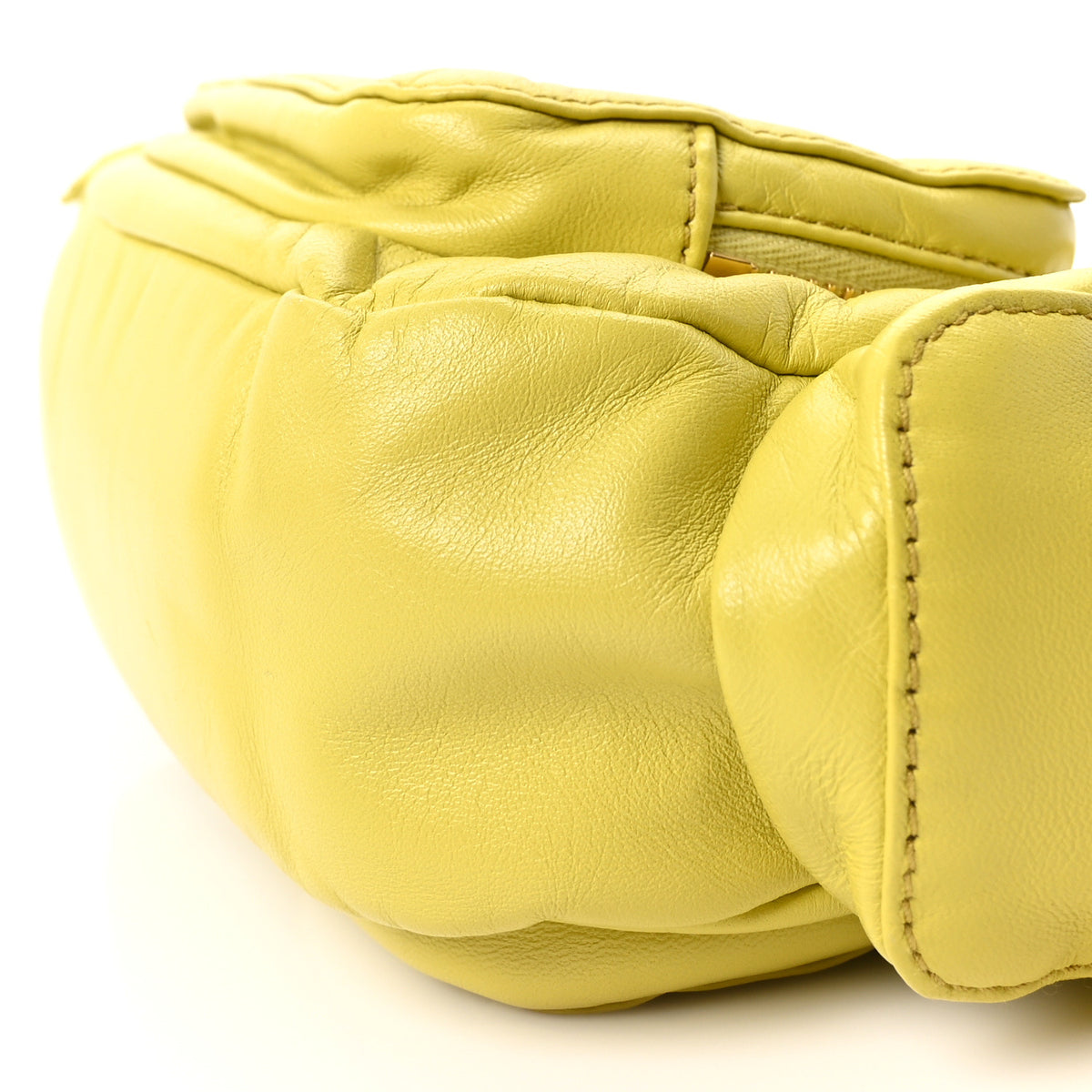 Miu Miu Nappa Pocket Bag Cedro 10 of 10