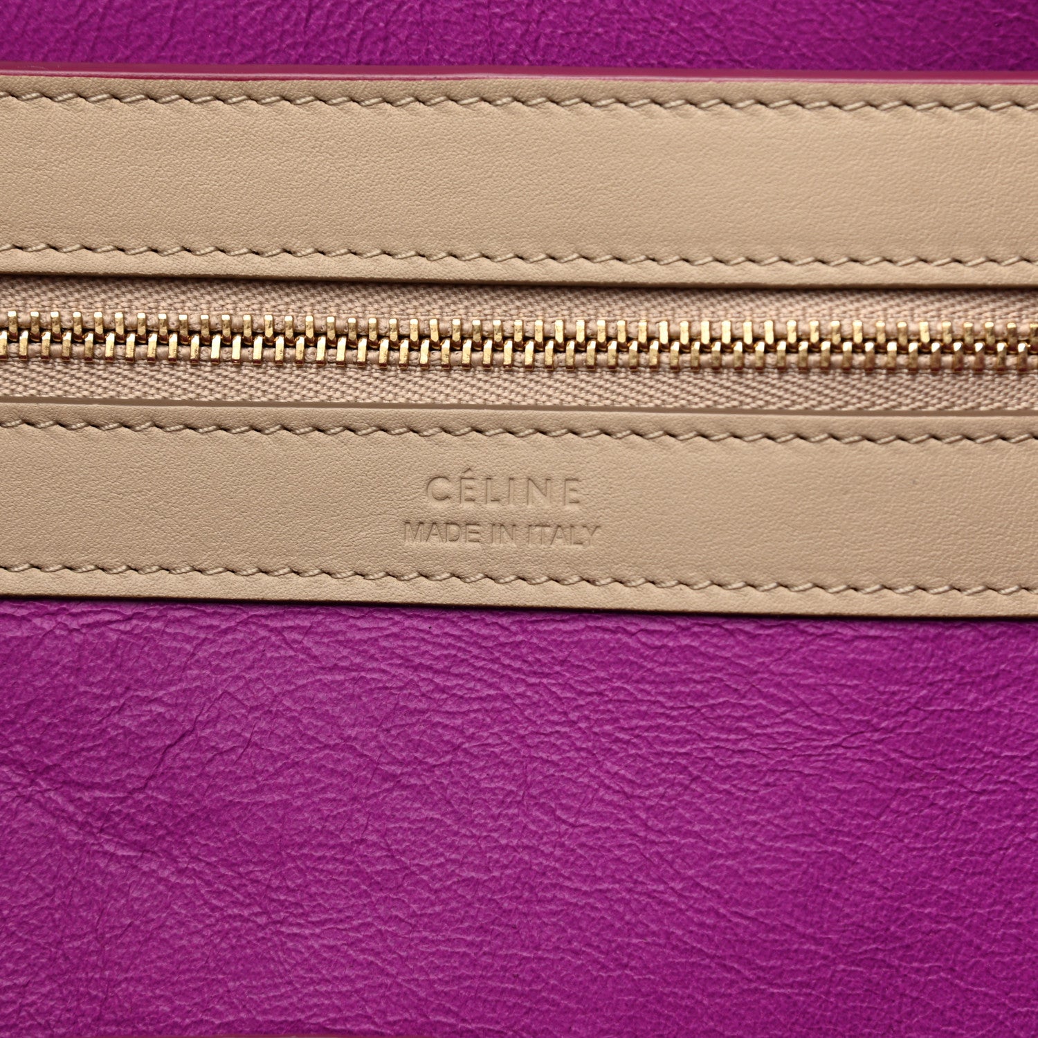 Celine Smooth Calfskin Small Belt Cabas Phantom Beige 6 of 14