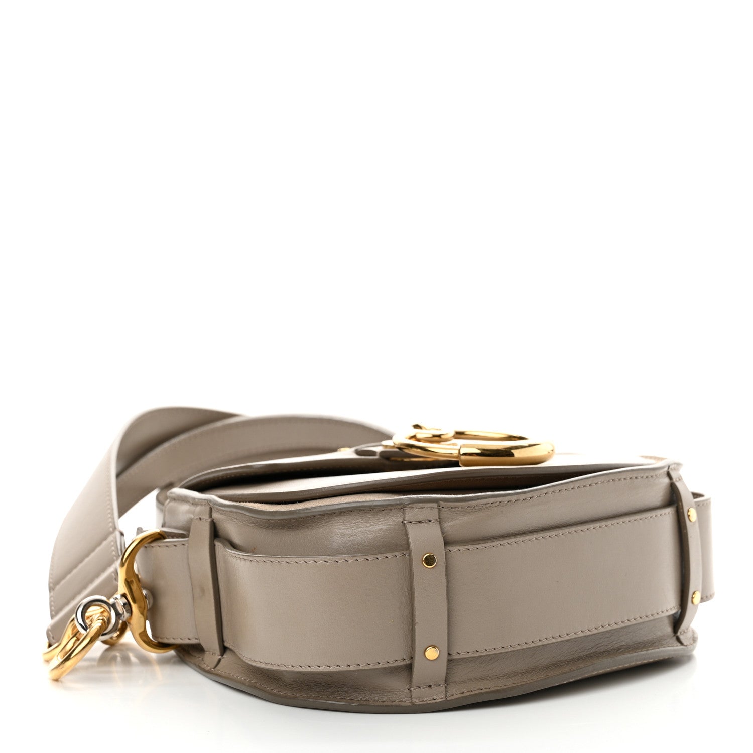 Chloe Calfskin Small Tess Bag Motty Grey 4 of 14