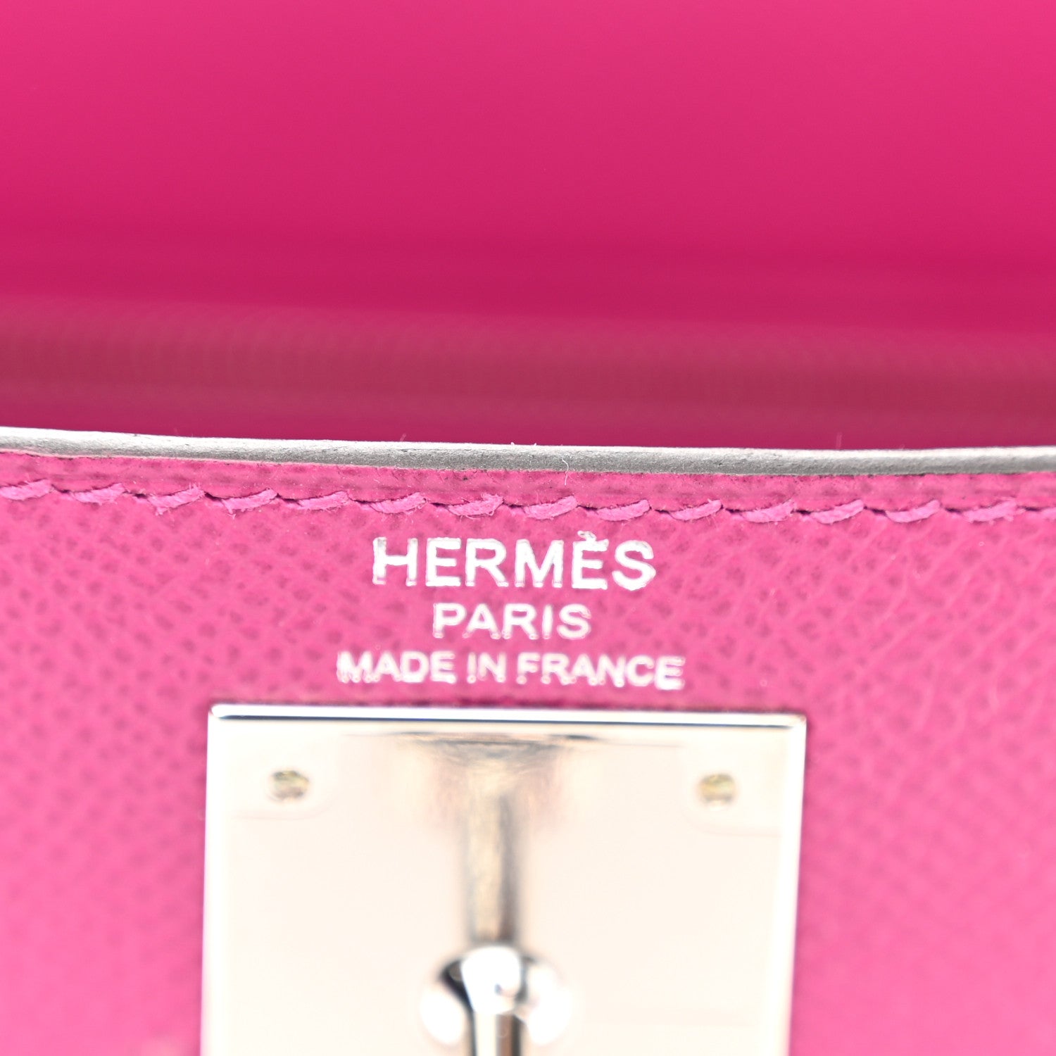 Hermes Epsom Kelly Sellier 28 Rose Pourpre 6 of 15