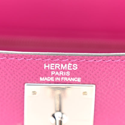 Hermes Epsom Kelly Sellier 28 Rose Pourpre 6 of 15