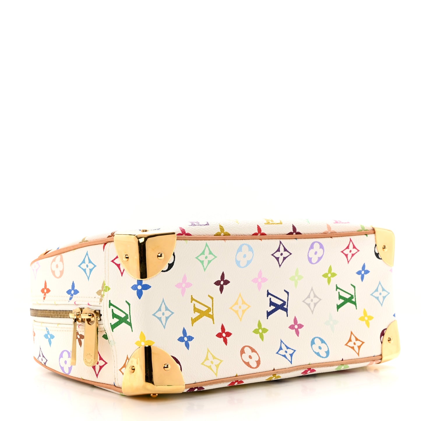 Monogram Multicolor Trouville White