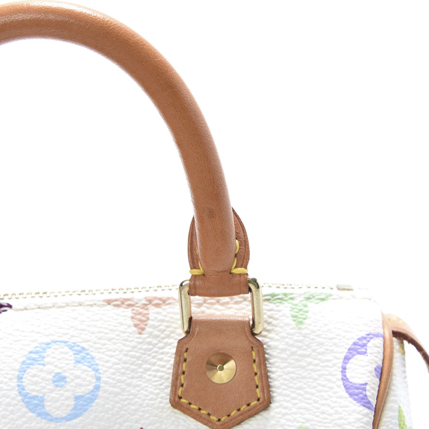 Monogram Multicolor Mini Sac HL Speedy White