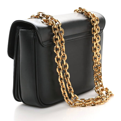 Celine Shiny Calfskin Small C Bag Black 3 of 8