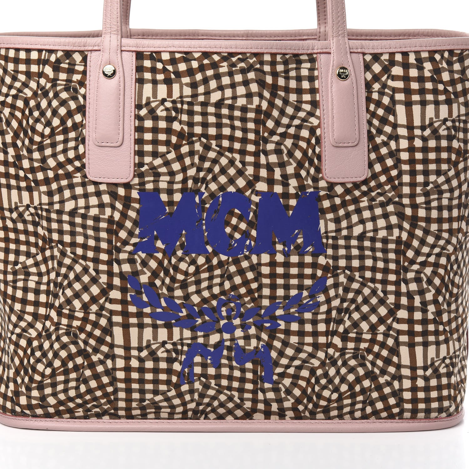 MCM Visetos Medium Liz Reversible Shopper Tote Soft Pink 16 of 16