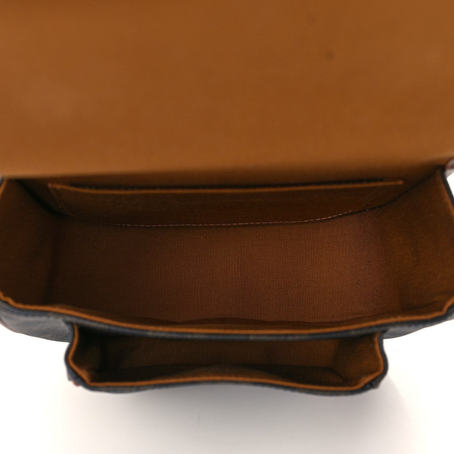 Celine Triomphe Canvas Medium Folco Bag Tan 5 of 6