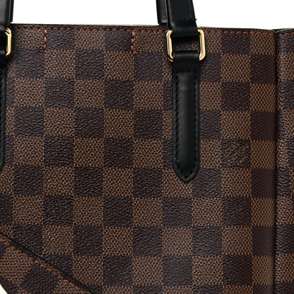 Louis Vuitton Damier Ebene Belmont PM Black 7 of 9