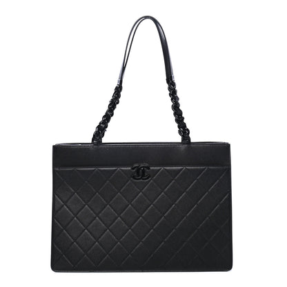 Chanel Caviar Quilted My Everything Large Shopping Tote Black 1 of 4