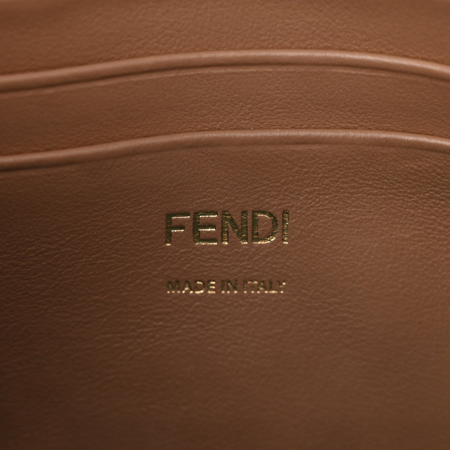 Fendi Denim Vitello King F is Fendi FF Embroidered Mini Baguette Denim Sand 6 of 11