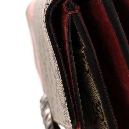 Gucci GG Supreme Monogram Blooms Medium Dionysus Shoulder Bag Beige Multicolor Dry Rose 14 of 17