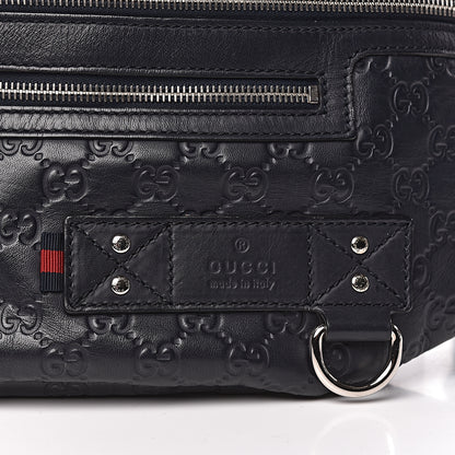 Gucci Guccissima Web Belt Bag Navy 8 of 10