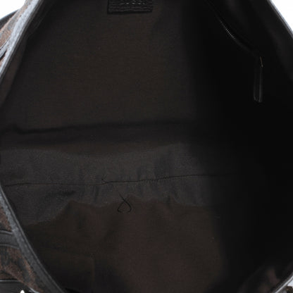 Gucci Monogram Medium Abbey Convertible Tote Dark Brown 5 of 7