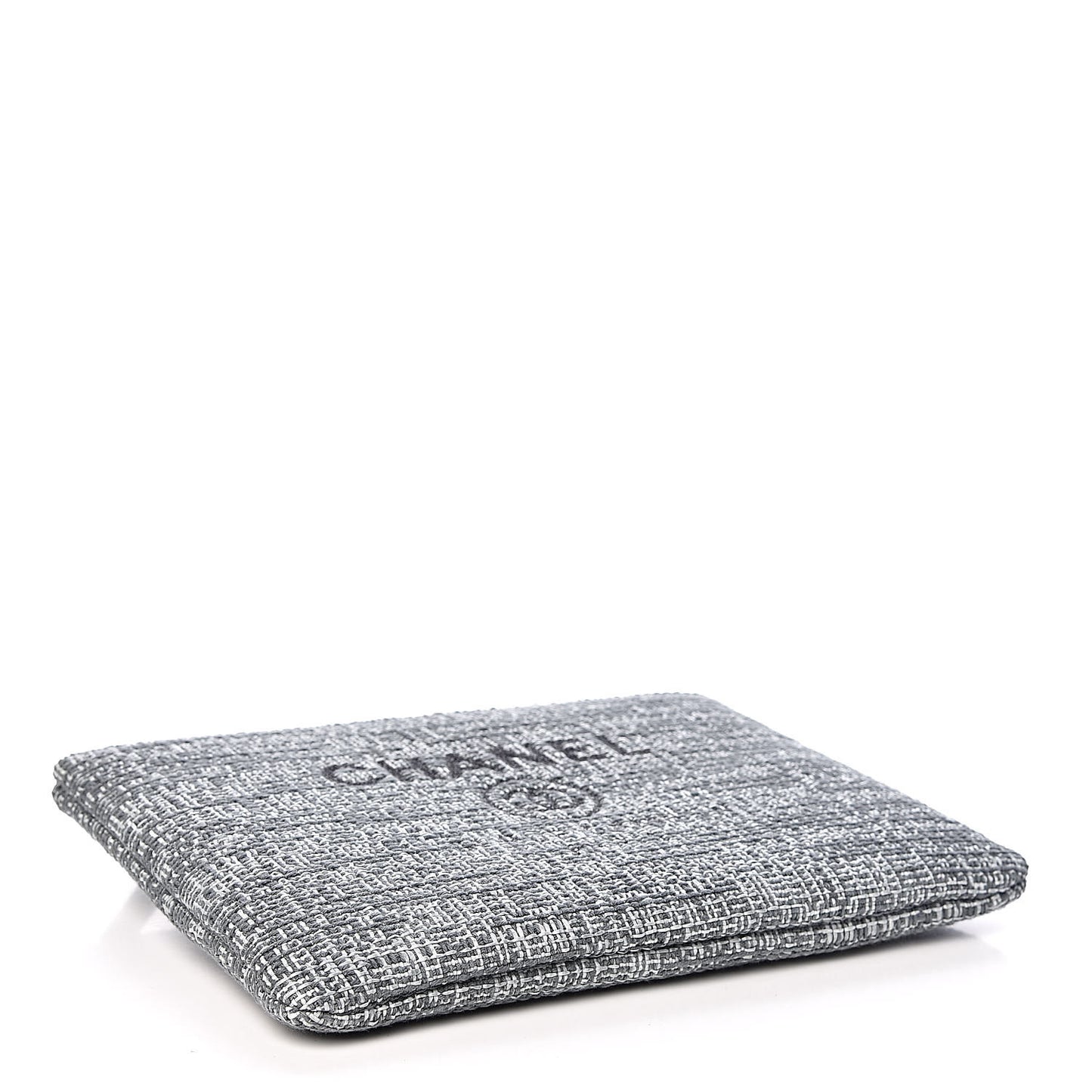 Canvas Small Deauville Pouch Charcoal