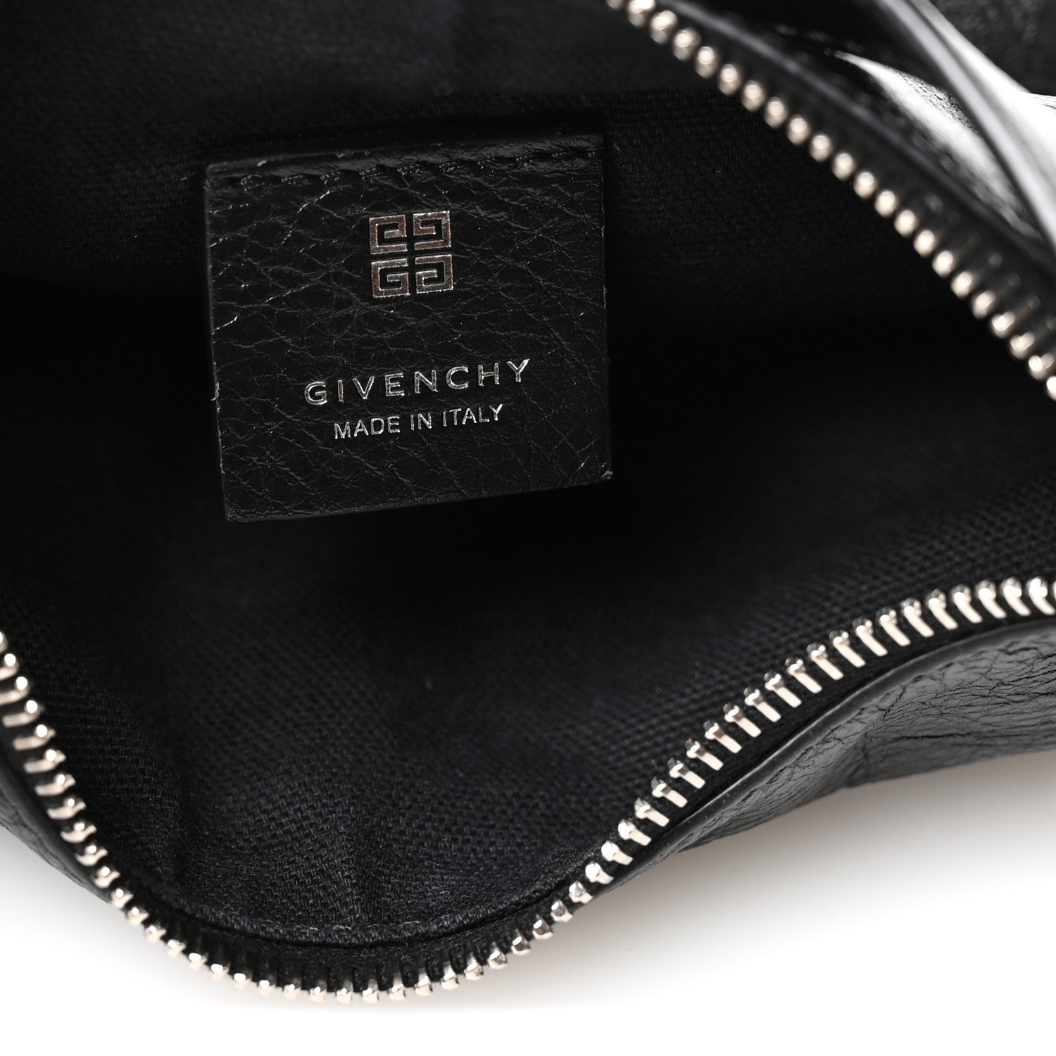 Givenchy Tumbled Calfskin Mini Voyou Boyfriend Party Bag Black 6 of 10