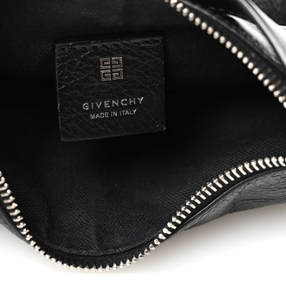 Givenchy Tumbled Calfskin Mini Voyou Boyfriend Party Bag Black 6 of 10
