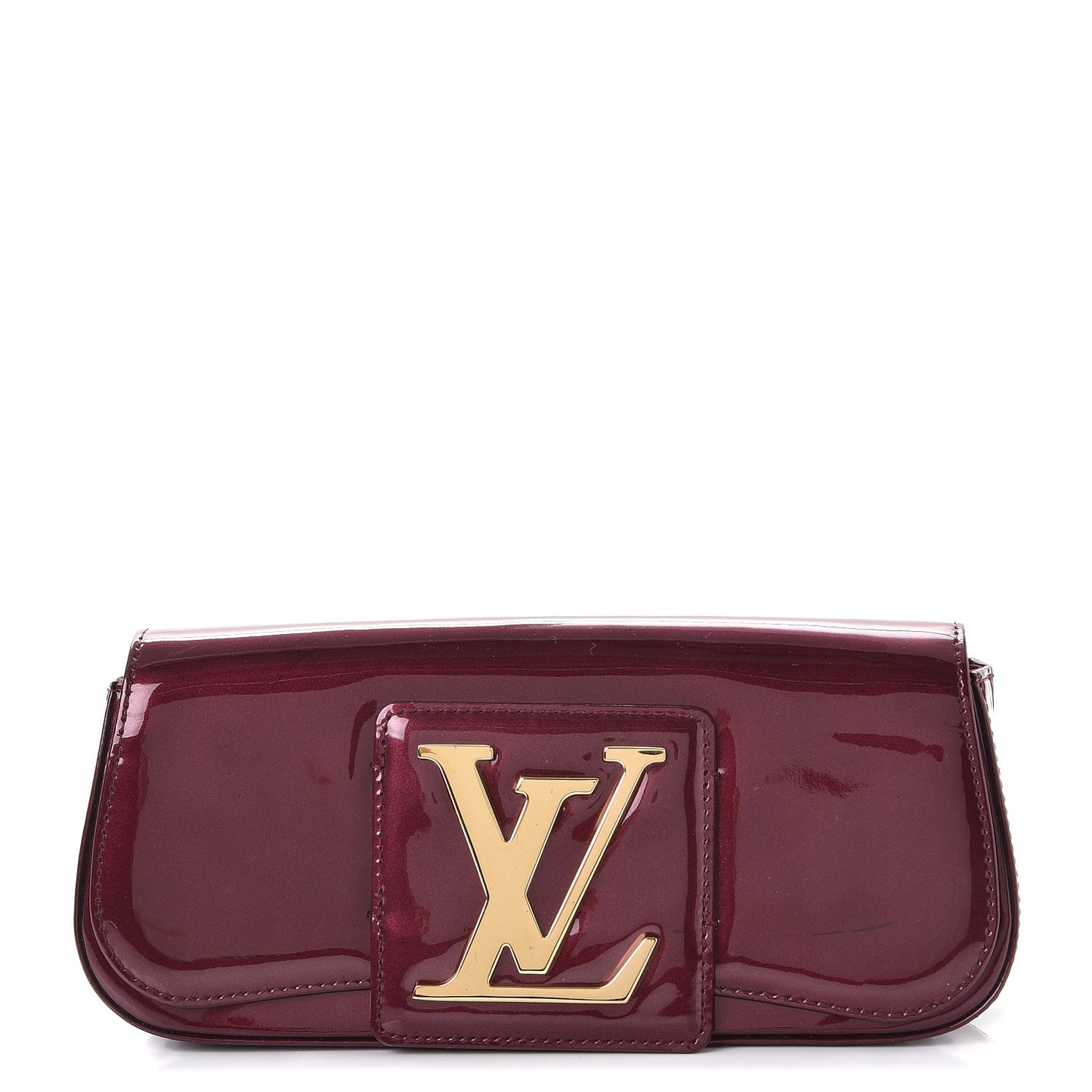 Patent Sobe Clutch Rouge Fauviste