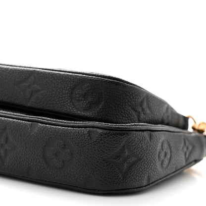 Louis Vuitton Empreinte Monogram Giant Multi Pochette Accessories Black 9 of 10