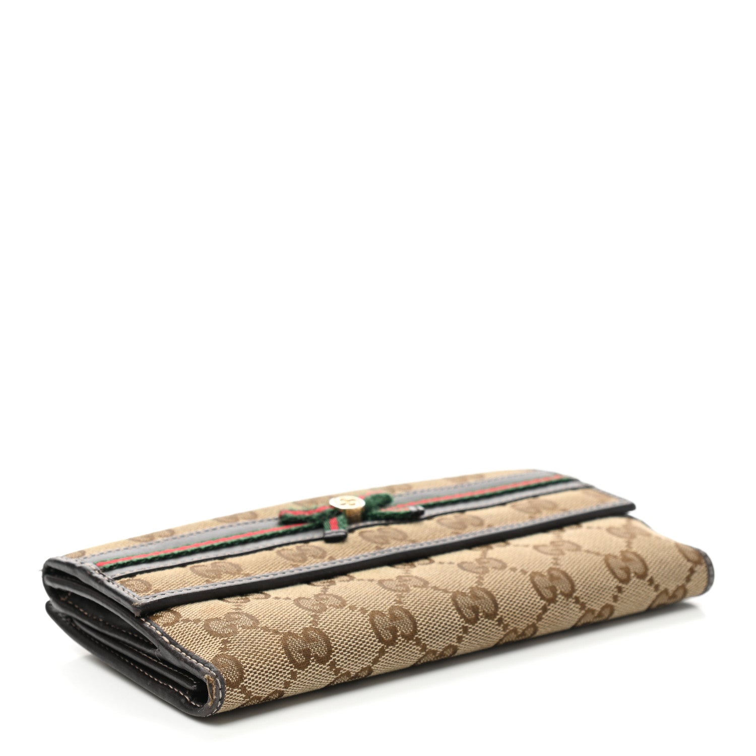 Gucci Monogram Princy Continental Wallet Brown 4 of 12