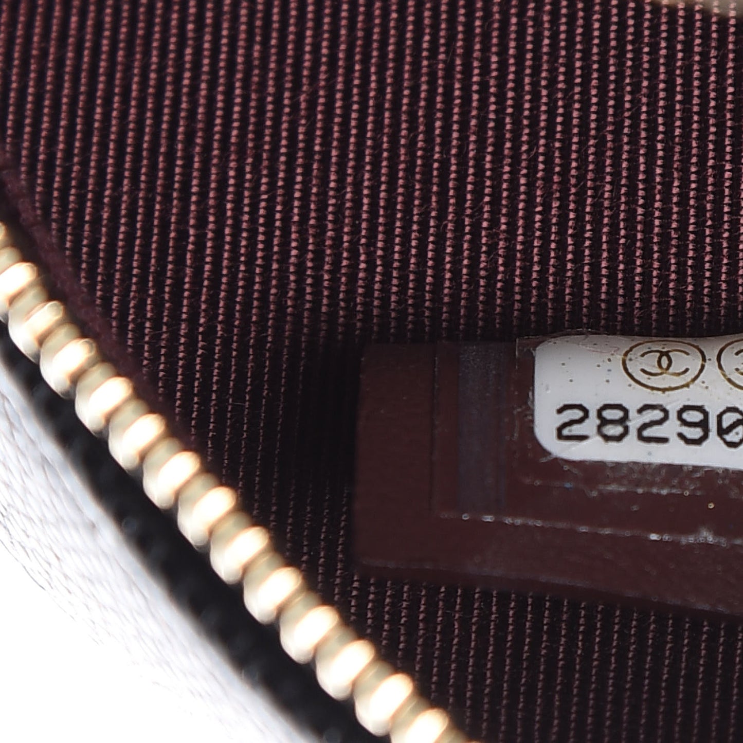 Caviar Quilted Round Clutch With Chain Black