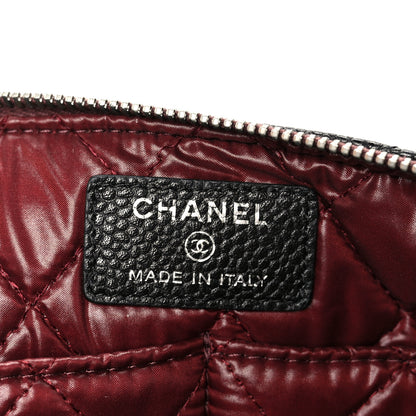 Chanel Caviar Quilted Cosmetic Case Black 6 of 10