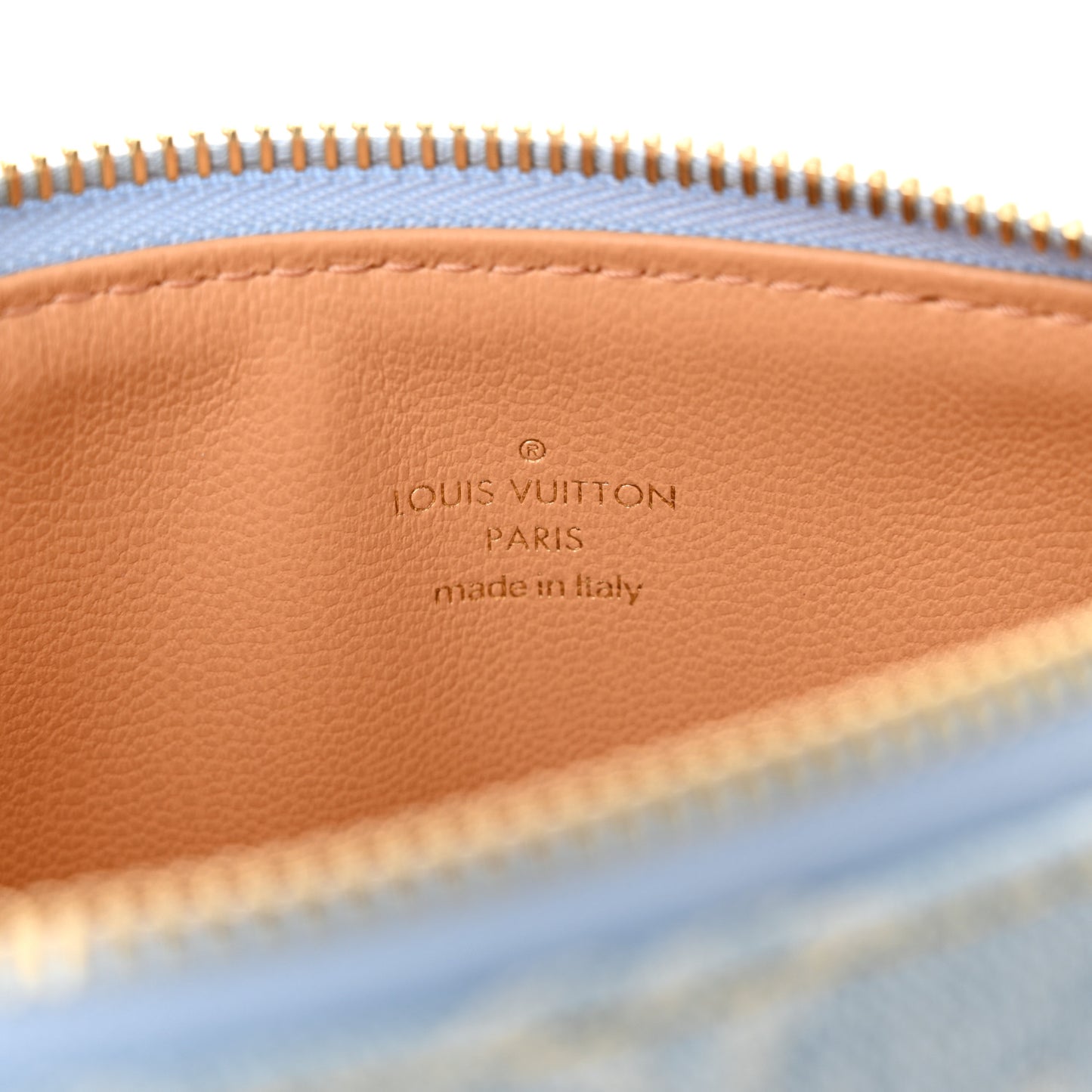 Monogram Denim Coussin BB Sky Blue