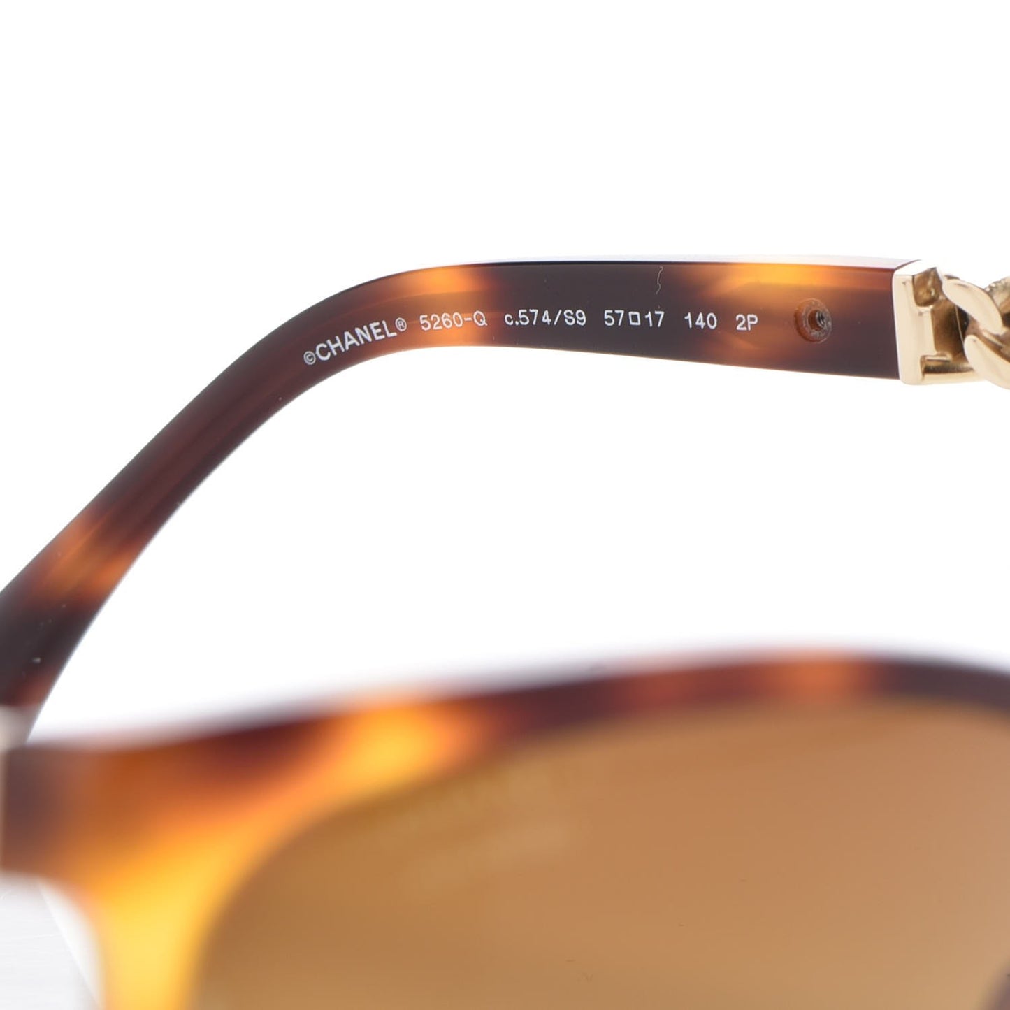 Butterfly Chain Sunglasses 5260Q Tortoise