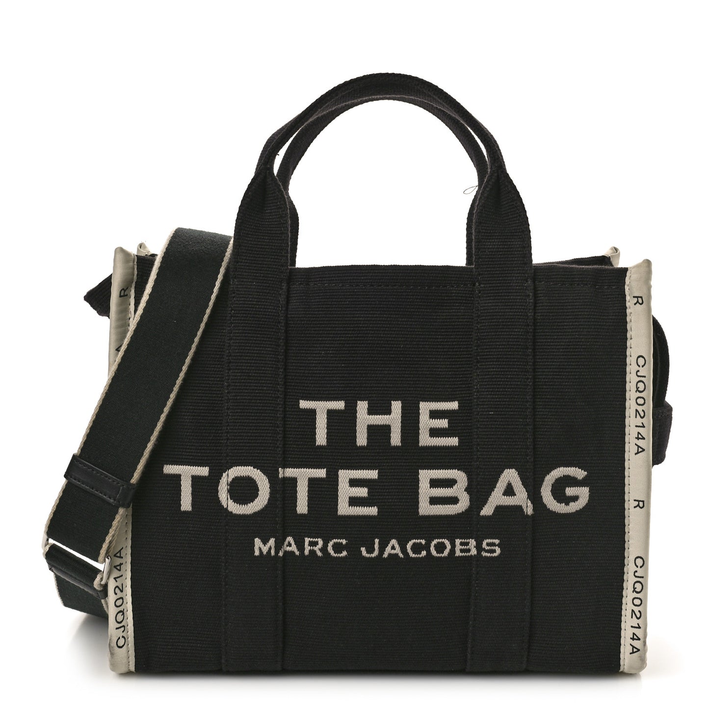 Jacquard Medium The Traveler Tote Bag Black