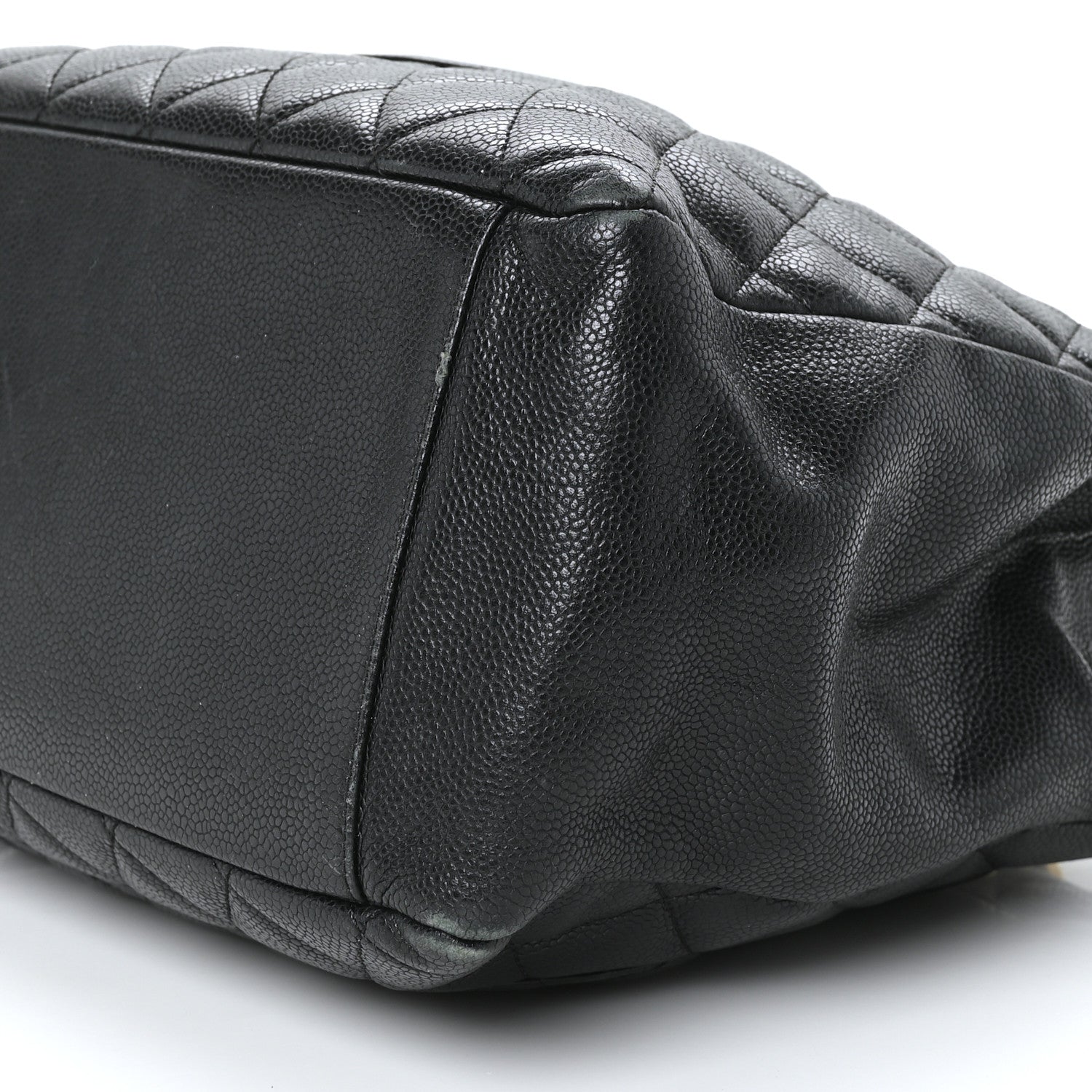Chanel Caviar Quilted Grand Shopping Tote GST Black 10 of 18