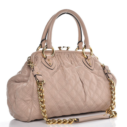 Marc Jacobs Calfskin Quilted Stam Blush 4 of 10