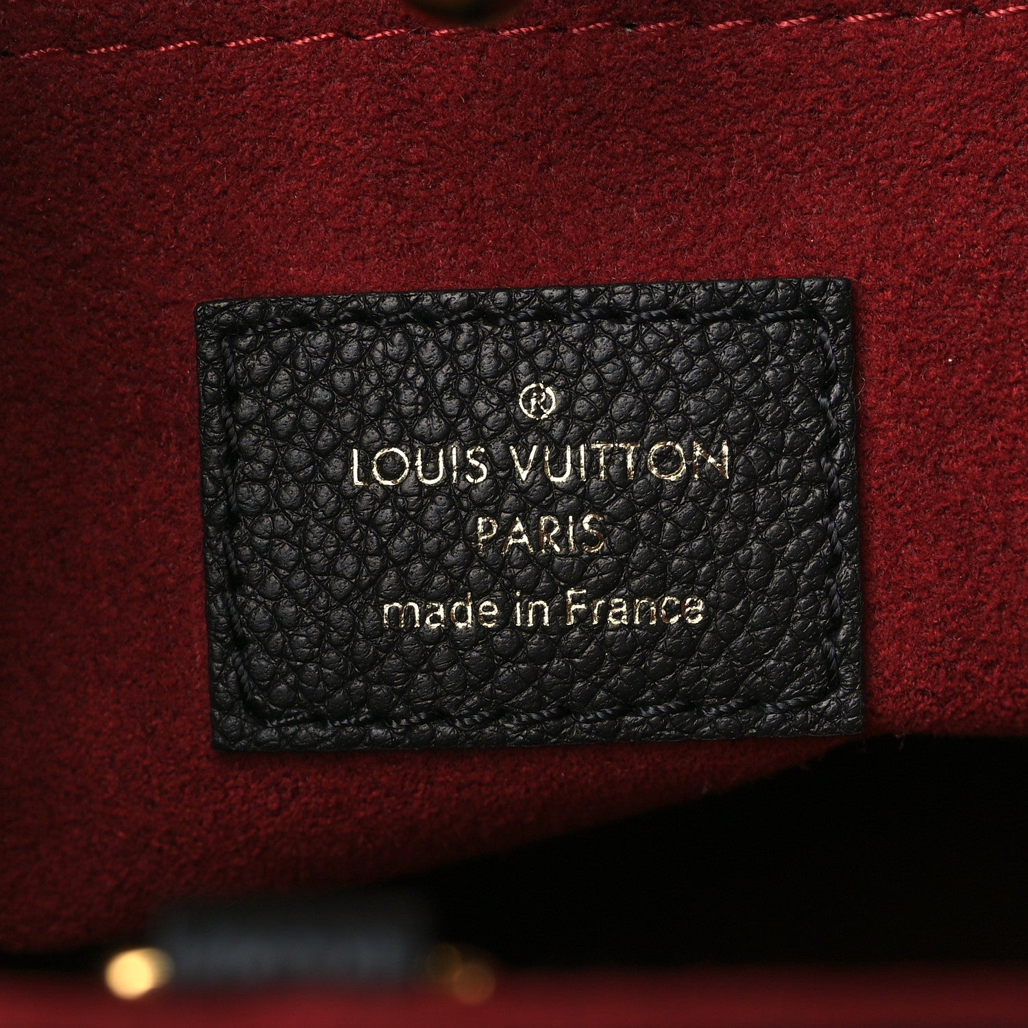 Louis Vuitton Empreinte Monogram Giant Onthego PM Black Beige 6 of 6