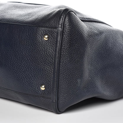 Gucci Pebbled Calfskin Large Soho Shoulder Bag Blue 9 of 15