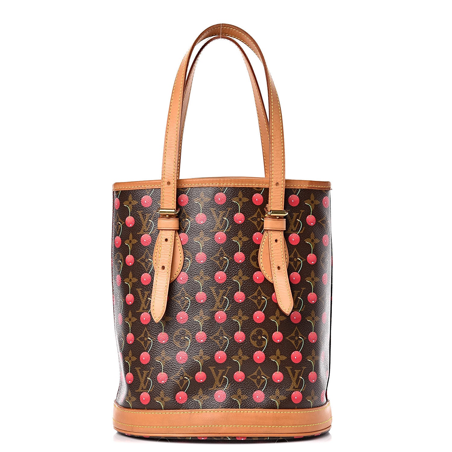 Louis Vuitton Monogram Cerises Bucket Bag 1 of 14