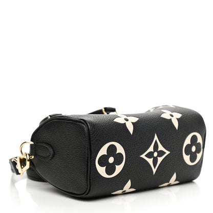 Louis Vuitton Empreinte Monogram Giant Nano Speedy Black Beige 3 of 6