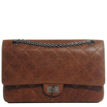 Chanel Aged Calfskin 2.55 Reissue 226 Flap Light Brown 1 of 9