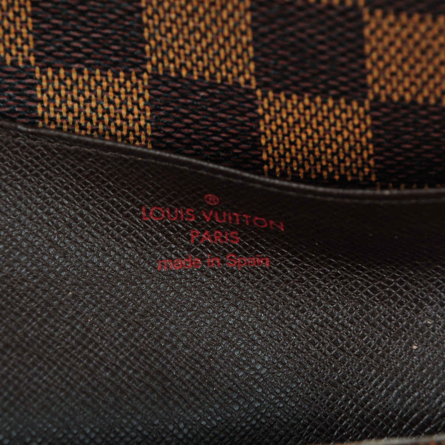 Louis Vuitton Damier Ebene Emilie Wallet 7 of 9