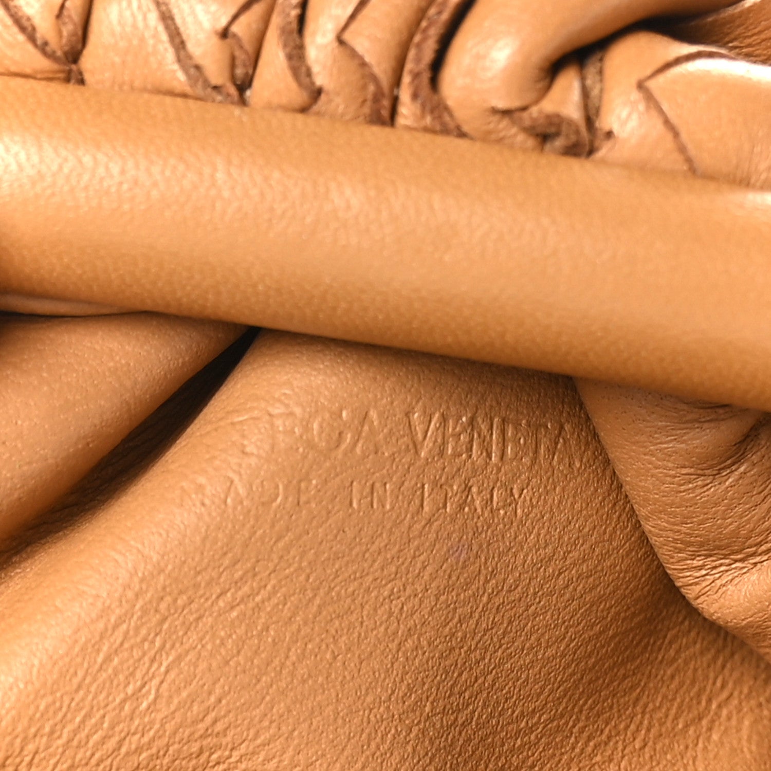 Bottega Veneta Nappa Intrecciato The Mini Pouch Carmel 6 of 8