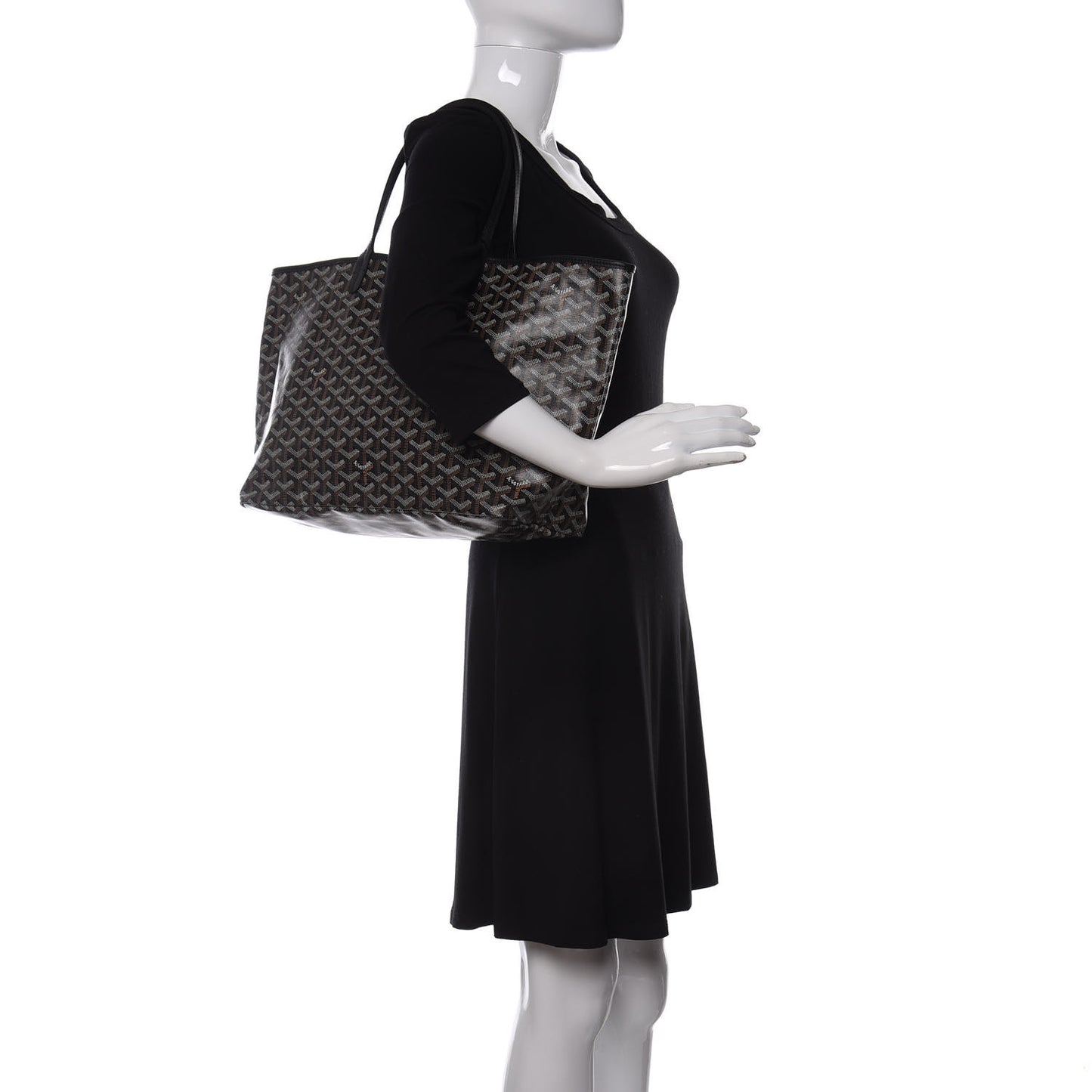 Goyardine Saint Louis PM Black