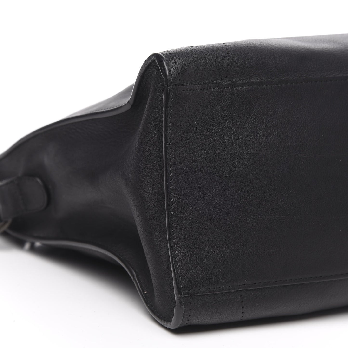 Veau Soyeux Perforated Blackout Hardware City Black