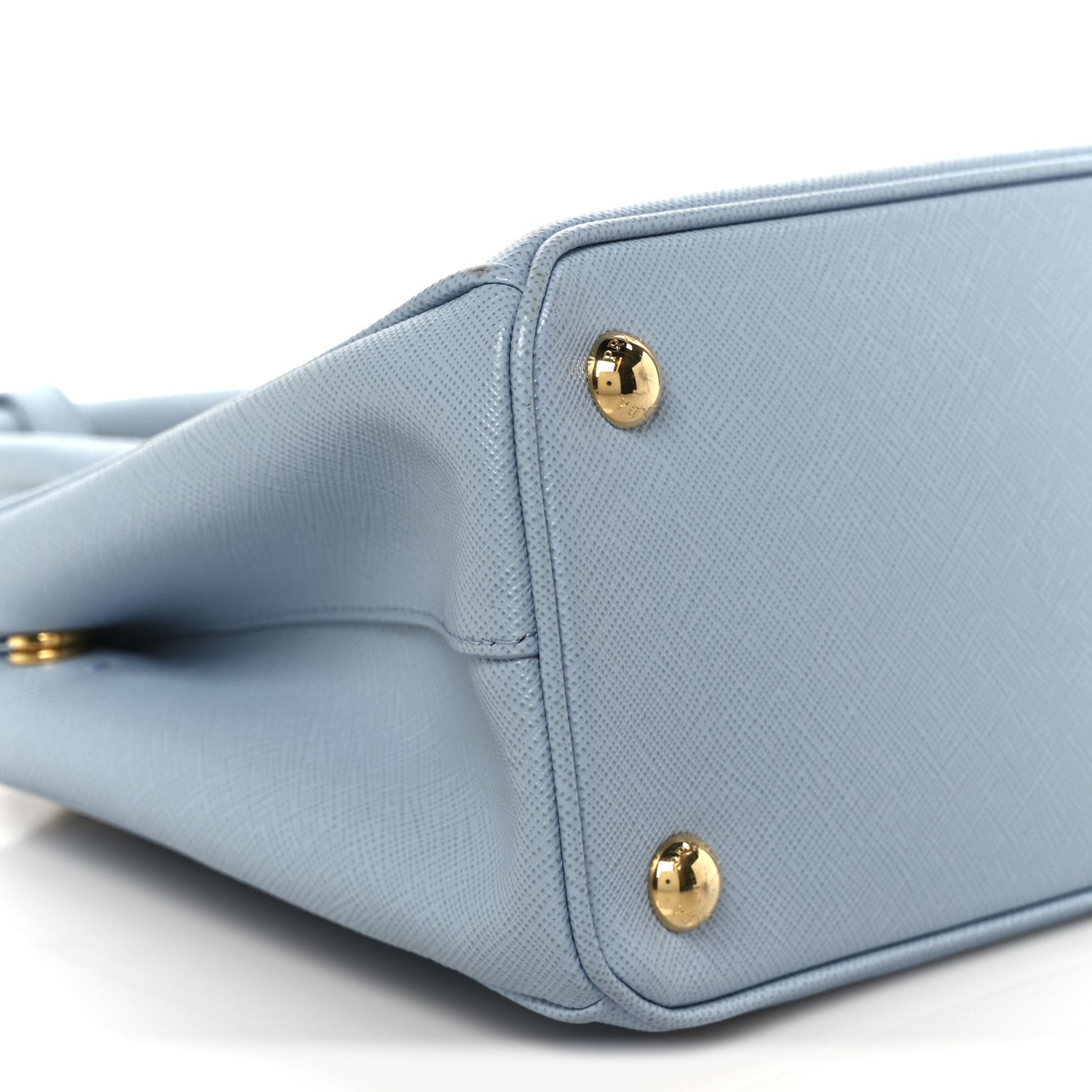 Prada Saffiano Micro Galleria Double Zip Tote Astrale 1812084