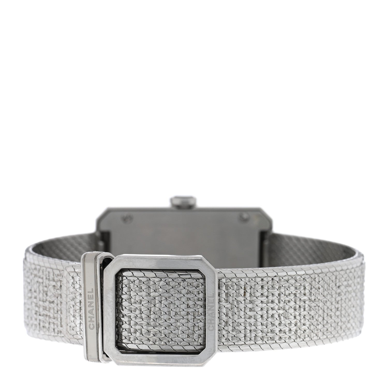 Chanel Stainless Steel 26mm Boy-friend Tweed Quartz Watch Black 3 of 5
