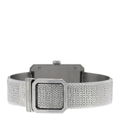 Chanel Stainless Steel 26mm Boy-friend Tweed Quartz Watch Black 3 of 5