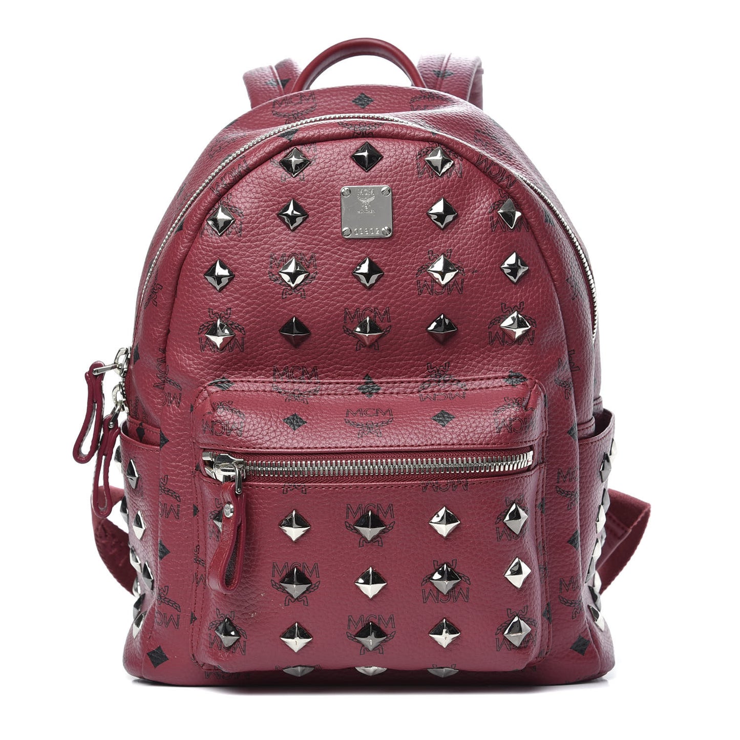 Visetos Studded Small Stark Backpack Scooter Red