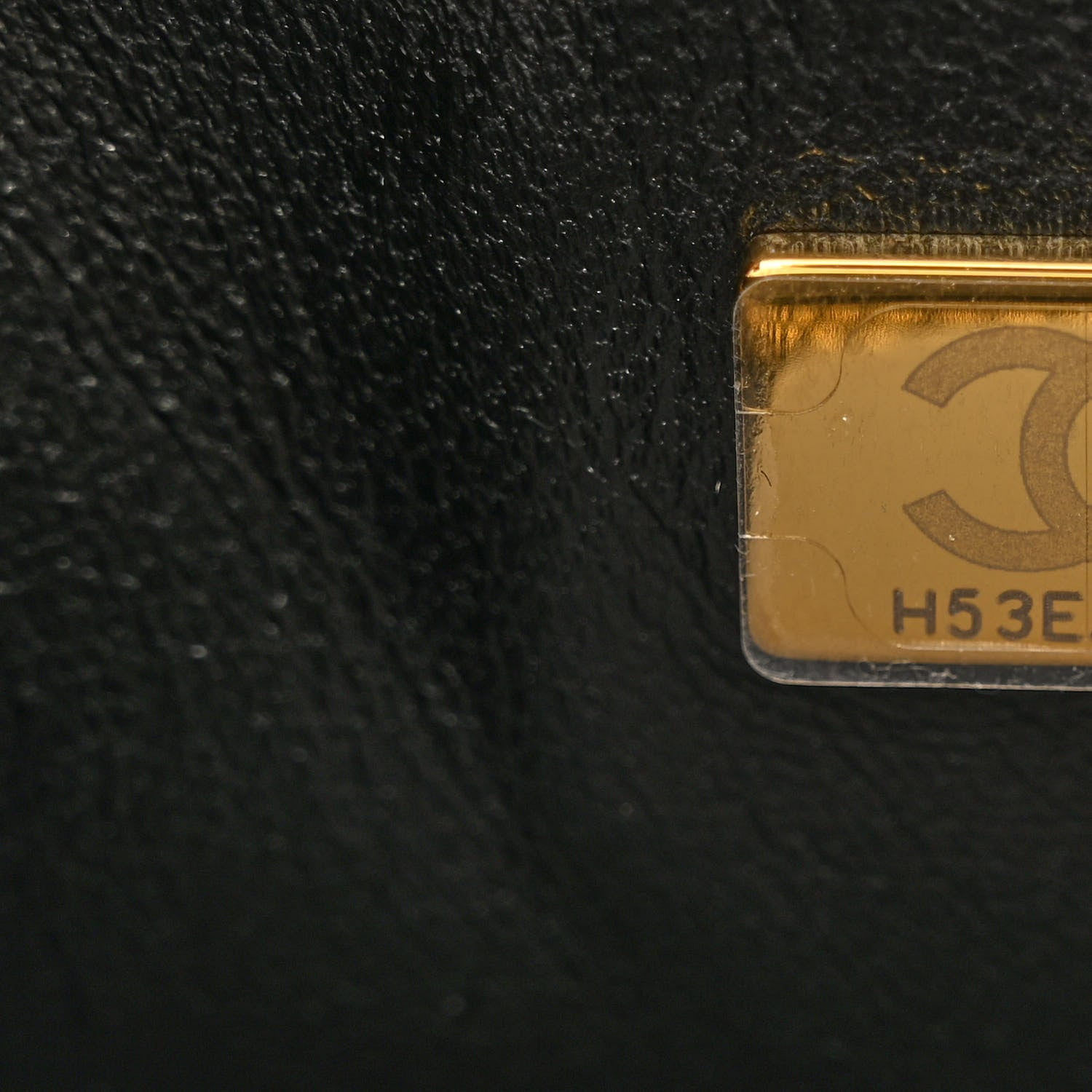 Chanel Velvet Strass Evening Flap Bag Black Gold 7 of 11