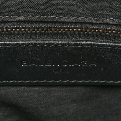 Balenciaga Calfskin Love Perforated Blackout Hardware S City Black 7 of 12