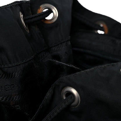 Prada Nylon Vela Medium Backpack Black 17 of 25