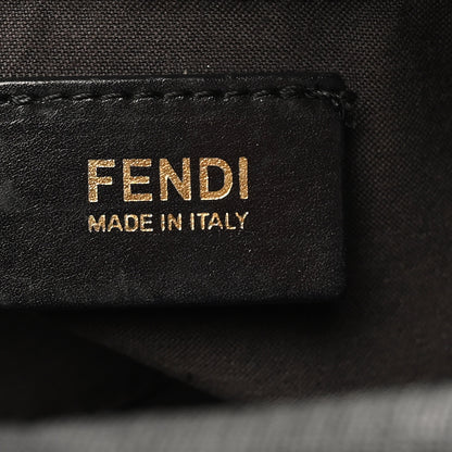 Fendi Zucchino Spalmati Vitello Small Boston Black 6 of 12