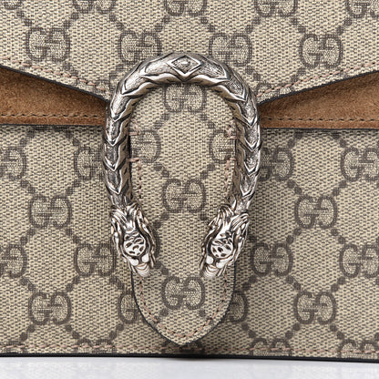 Gucci GG Supreme Monogram Mini Dionysus Shoulder Bag Taupe 10 of 10