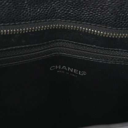 Chanel Caviar Quilted Medallion Tote Black 6 of 10