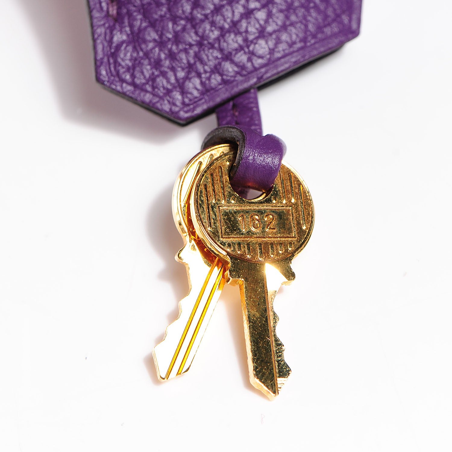 Hermes Taurillon Clemence Birkin 35 Ultraviolet 30 of 32